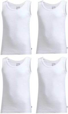 JOCKEY Vest For Boys Pure Cotton(White, Pack of 2)