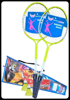 SPO Zone Racket kit combo-135-185 Badminton Kit