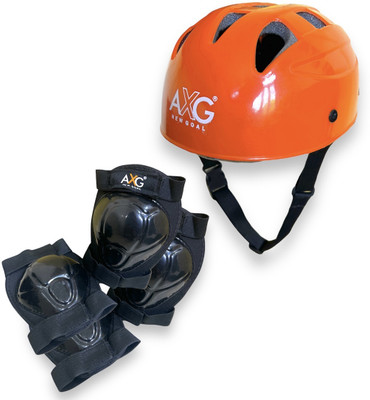 AXG NEW GOAL Orange Latest Design Adjustable Multipurpose Cycling / Skating Kit