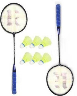 ARI Single Shaft Badminton 2 Piece Badminton With 6 Piece Nylon Shuttle Branded Badminton Kit