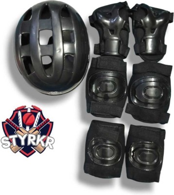 STYRKR Skating Kit for Kids (6-12 Years) |Cycling Safety set| Knee, Elbow, Skating Kit