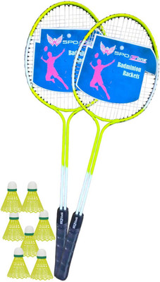 SPO Zone Racket kit combo-155 Badminton Kit