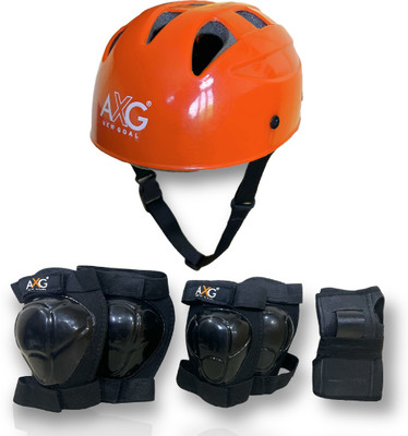 AXG NEW GOAL Orange Latest Design Adjustable Multipurpose Cycling / Skating Kit
