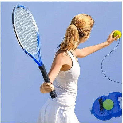 QUEENOX Tennis Trainer Rebound Ball with String Trainer Set Self Tennis Practice Ball-05 Tennis Kit