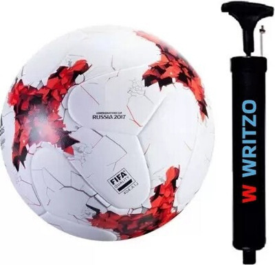 HOC Premium Quality Russia Football with Pump Football Kit