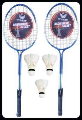 SPO Zone SP-501 Badminton Set WITH 3 SHUTTLE KIT-36 Badminton Kit