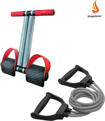 Shopeleven full body workout toning tube & tummy trimmer home, gym Fitness Accessory Kit Kit
