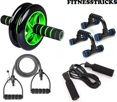 Fitnesstricks Home Workout Set Fitness Accessory Kit Kit