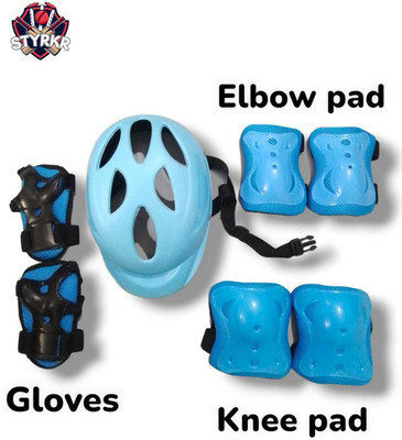 STYRKR Skating Protection Kit Helmet Elbow Guard Knee Guard Hand Guard Skating Kit