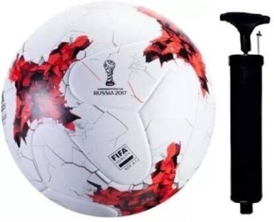 MARATHON Russia Football Full Size-5 no. with 6inch air Pump and pin Football Kit