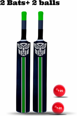 Jaspo Dominator Senior Plastic Cricket Bat with Soft Cricket Ball (Packof2) Cricket Kit