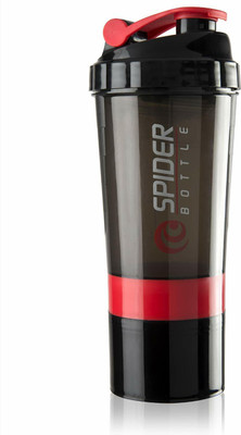 Pheonix 500 ml Plastic Shaker(Pack of 1, Red)