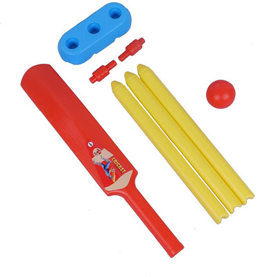MIRTONICS Plastic for Kids Cricket kit for 2 - 5 Year Boys Bat & Ball Cricket Kit Cricket Kit