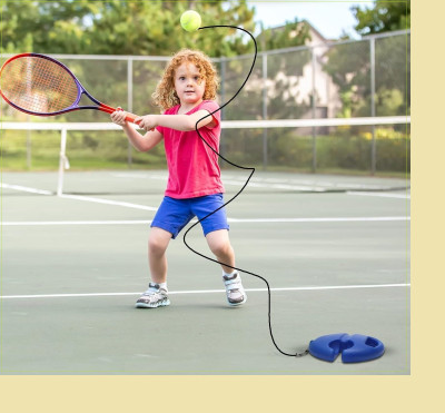 BRESIYAR Tennis Training Equipment for Self-Pracitce,Portable Tool,Tennis Rebounder Kit51 Tennis Kit