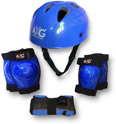 AXG NEW GOAL Blue 4 in 1 Latest Design Adjustable Multipurpose Cycling / Skating Kit