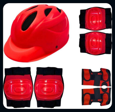 Stykr bbKids Safety Kit for Cycling and Skating With Helmet@34 Skating Kit