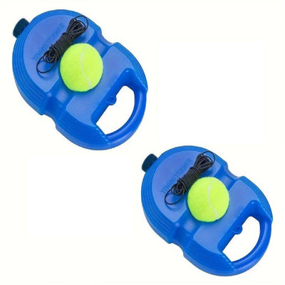 RIYUZONE Tennis Trainer Rebound Ball pack of 2(No Racket Included) Tennis Kit
