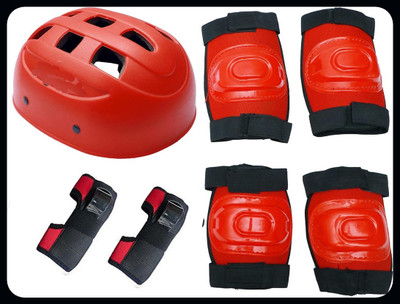 prikli Skating Protection Kit - Helmet + Elbow Guard + Knee Guard + Hand Guard_pri Skating Kit