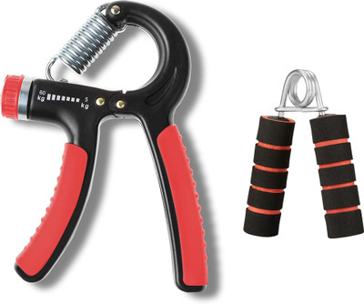 Pheonix Combo Pack of Hand Gripper with Foam Hand Gripper Hand workout Fitness Accessory Kit Kit