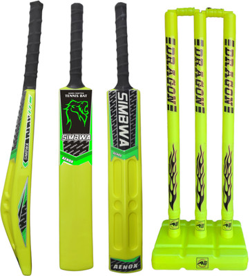 Aenox SIMBWA 4 CAPSULE DOUBLE BLADE PVC BAT KIT Cricket Kit