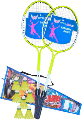SPO Zone Racket kit combo-140 Badminton Kit