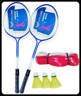 SPO Zone R205 Combo - 2 Racquet with Shuttle Badminton Kit-151 Badminton Kit