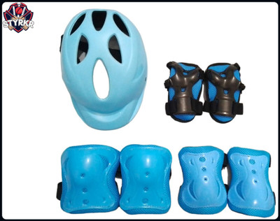 Stykr bbProtective Set for Cycling Skateboard Skating Kit Age 15 to upward (Large) Skating Kit