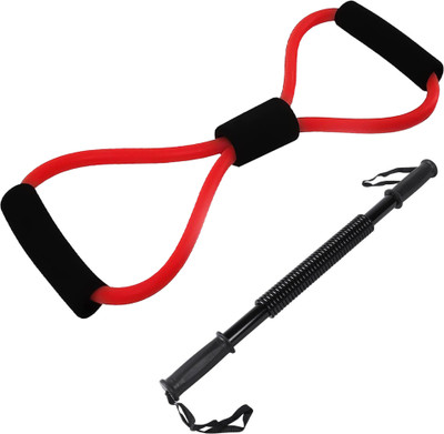 QUICK FIT Fitness Combo Pack of Yoga Chest Expander & Power Twister 30Kg Fitness Accessory Kit Kit