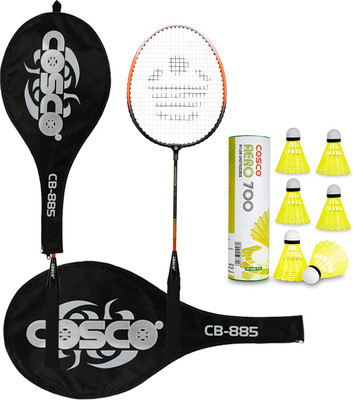 COSCO CB - 885 Badminton Racket And Aero 700 Shutle Box Badminton Kit
