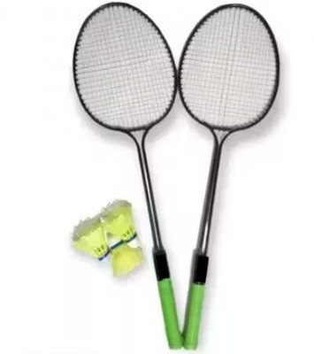 VELLFIRE Double shaft Badminton with 3 pvc shuttles Badminton Kit