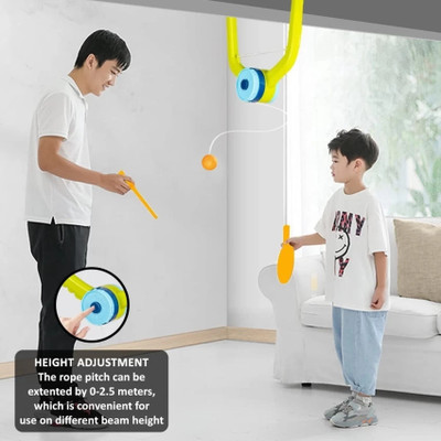 CountryLink Trainer for table tennis that hanging Training Ball Game Set for Your Children Table Tennis Kit