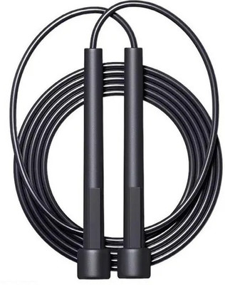 Monika Sports PENCIL SKIPING ROPE ( BLACK) Freestyle Skipping Rope Freestyle Skipping Rope(Black, Length: 265 cm)