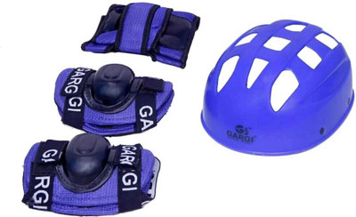 gargi sports 4-in-1 Skating Protective Gear Kit – Helmet, Knee Pads, Elbow Pads & Palm Guards Skating Kit