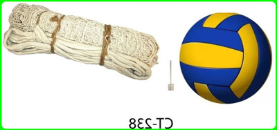 zxxxt md_Kit_Premium Quality Volleyball With Cotton Net CT-238 Volleyball Kit