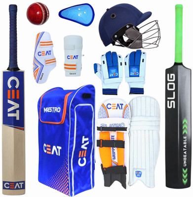 Solution24x7 SALE OFFER FULL SIZE CRICKET SET KIT WITH 1 PVC BAT FREE USE UNISEX 15+ YRS Cricket Kit