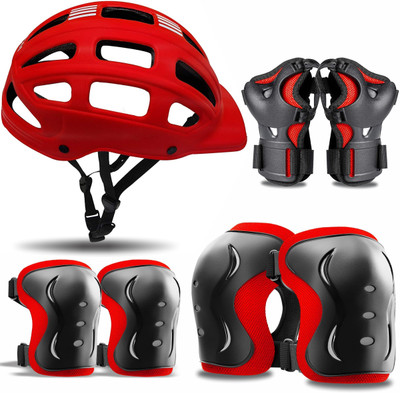 Jaspo SX 4 Protective Set Suitable for Age Group 10 years and above (Large) Skating Kit