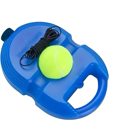 BloomKitchen Self-Study Training Tennis Trainer Rebound Balls with Rope Practice Tool Tennis Kit