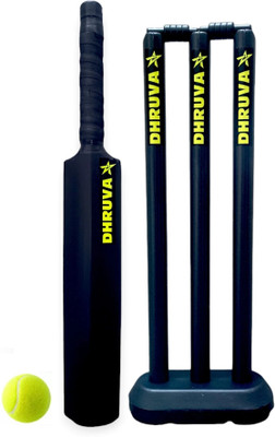 Dhruva Hard Plastic Cricket Kit Combo Pack For 8 Years Kids Cricket Kit