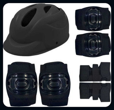 Stykr bbKids Safety Kit for Cycling and Skating With Helmet@99 Skating Kit
