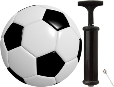 ETAHMART Classic Football with Pump and 1 Metal Pin Football Kit