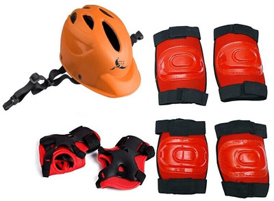 Koel Skating Protection Kit Flap Helmet Elbow Guard Knee Guard Hand Guard Skating Kit