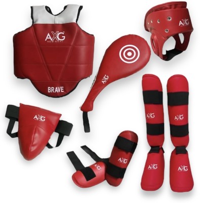 AXG NEW GOAL Taekwondo Muay Thai Kickboxing MMA Kit (Large) Age 15+yrs Boxing Kit