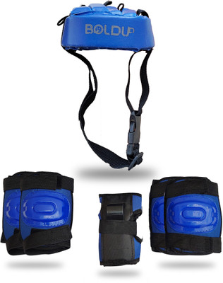 BOLDUP Protective Skating Guard Kit for Skating (Headguard) Skating Kit
