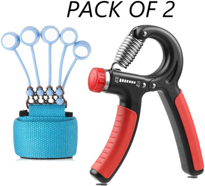 Oddish Finger Stretcher, Finger And Hand Gripper 10 TO 40Kg Fitness Accessory Kit Kit For Rs. 203 @ 85 %