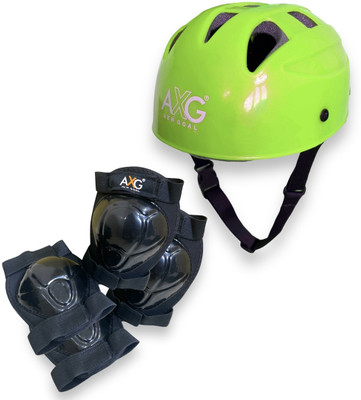 AXG NEW GOAL Green 3 In 1 Premium Latest Design Adjustable Multipurpose Cycling / Skating Kit