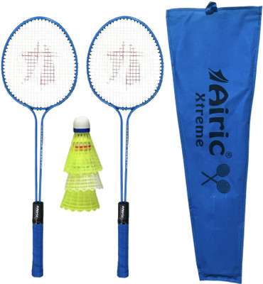Airic Classic Double Shaft Xtreme Badminton Set with 3 plastic shuttles Badminton Kit