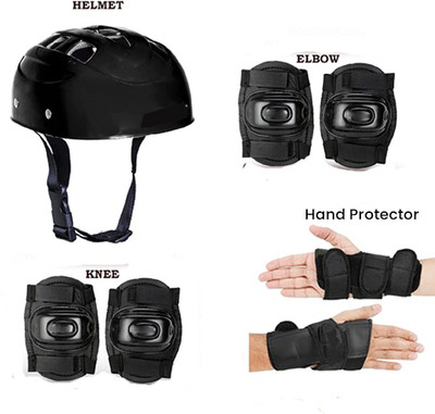 prikli Protective Cycling Safety Kit for Kids Set of 7 pcs Skating Guard Cycling Kit Cycling Kit