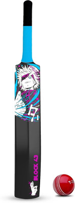 Jaspo Anime Plastic Cricket Bat with Ball For every age group Cricket Kit