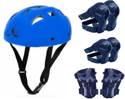Koel Cycling Kit | Helmet Elbow | Knee |Hand Guard | Heavy Accessories Skating Kit