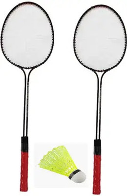 VELLFIRE Double shaft Badminton with 1 pvc shuttles Badminton Kit